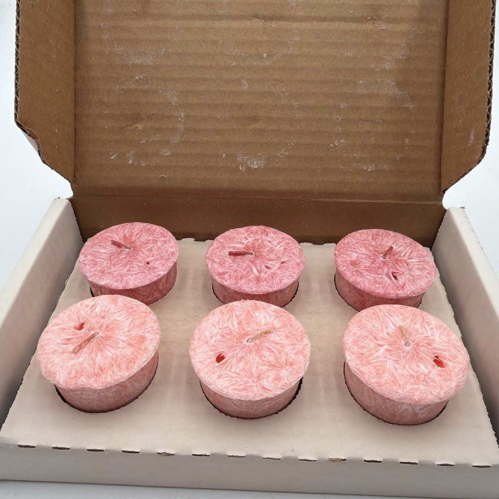 Mia Bella Gourmet Votive Candles Box of 6 CHILI VANILLI - New Old Stock